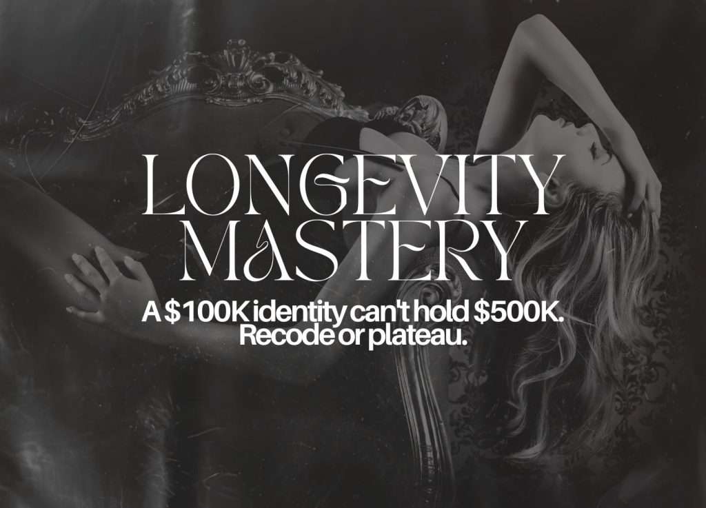 Pretty Privilege is real. VIP Longevity Coaching | We don’t just fix your bank account. We alchemize your glow-up into a ruthless wealth multiplier, unleashing insane energy, snatched physiques, and 5+ hours weekly to activate $100K+ clients effortlessly.